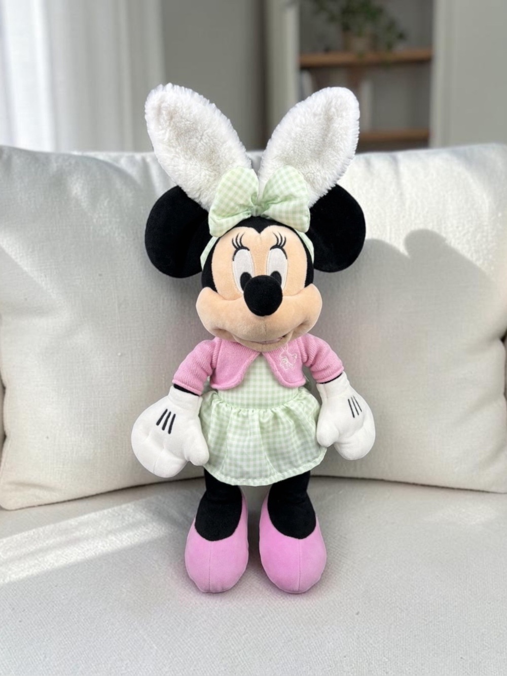 Disney Pink Plush with Embroidered Seal